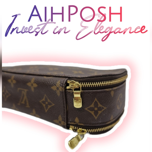 ✅️SOLD✅Louis Vuitton Monogram Trousse Brush GM Cosmetic Pouch(Date Code:VI 0052) - Picture 4 of 16